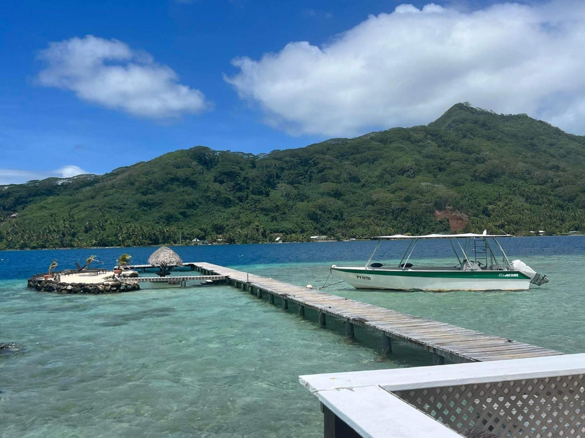 Pension Hibiscus Taha'A Vaitoare  Kültér fotó